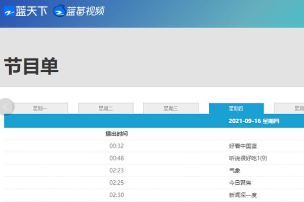 浙江影視節(jié)目播出表（浙江影視節(jié)目播出表查詢）