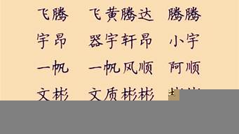 取名字生辰八字起名