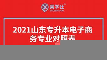 山東電子商務(wù)專升本可報考的學校（山東電子商務(wù)專升本可報考的學校排名）