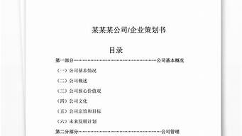 企業(yè)策劃書怎么做（創(chuàng)業(yè)計劃書(大學生版)）