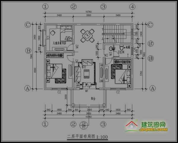 農村自建房室內設計效果圖（農村建房室內設計效果圖二層）