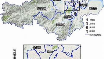 杭州13個(gè)縣市區(qū)（杭州各個(gè)區(qū)繁華程度排名）