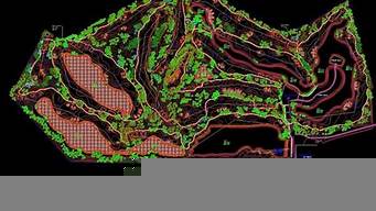 高爾夫景觀設(shè)計平面圖（高爾夫球場景觀）