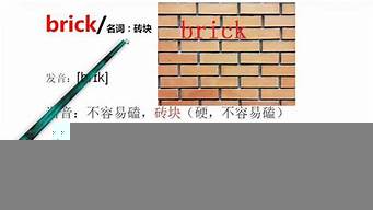 bricks英語怎么讀