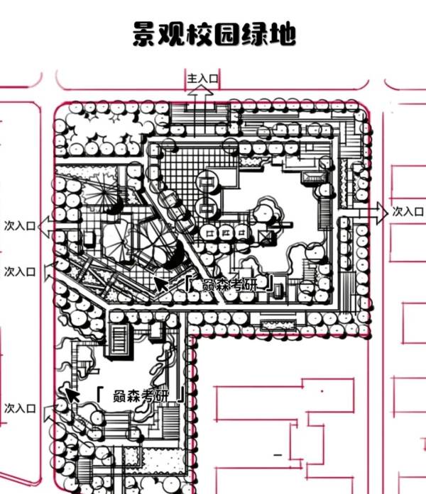校園景觀設(shè)計說明范文（校園景觀設(shè)計說明范文的交通布局）