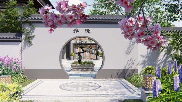 鞍山庭院花園景觀設(shè)計案例（鞍山庭院花園景觀設(shè)計案例圖）