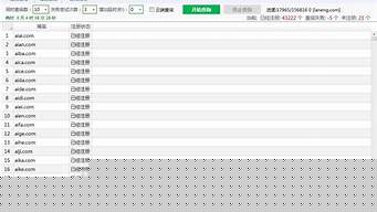 可用域名查詢（可用域名查詢ip地址）