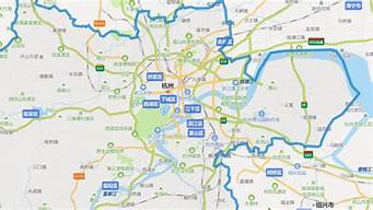 杭州街道分布圖（杭州街道分布圖最新）